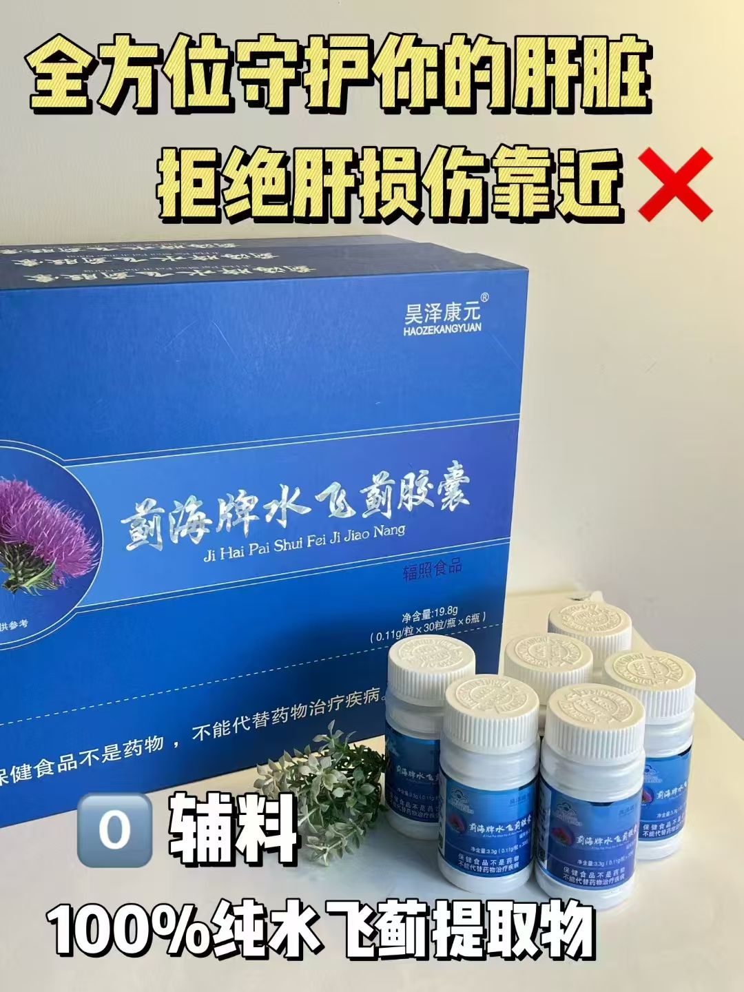 薊海牌水飛薊膠囊